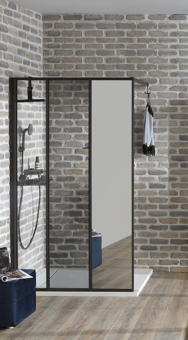 Душевая стенка Jacob Delafon Nouvelle Vague 40x200 с полкой