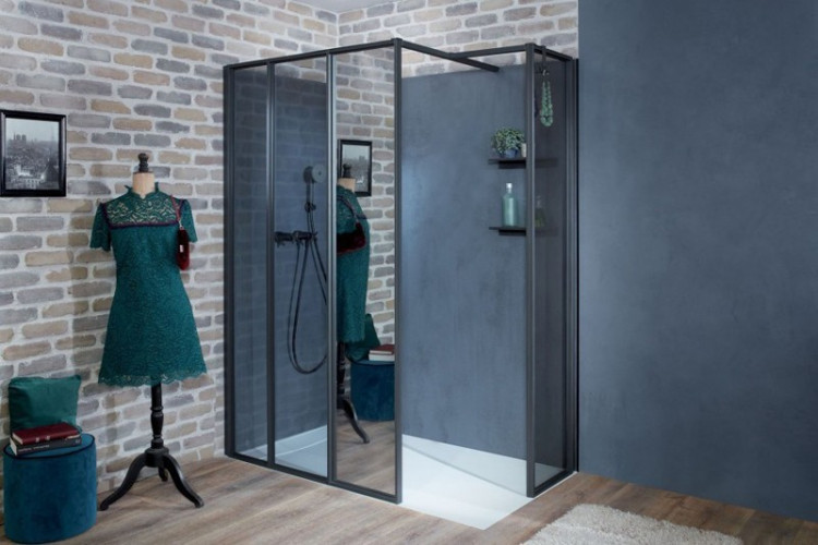 Душевая стенка Jacob Delafon Nouvelle Vague 40x200 с полкой