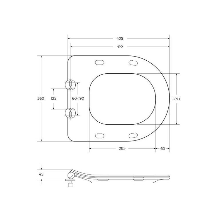 Унитаз подвесной с сиденьем и креплением с функцией биде и смесителем BelBagno BB3105CHR-BS/SC