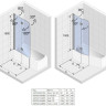 Шторка для ванны Riho Nautic 3000 N500 Geta 130x150