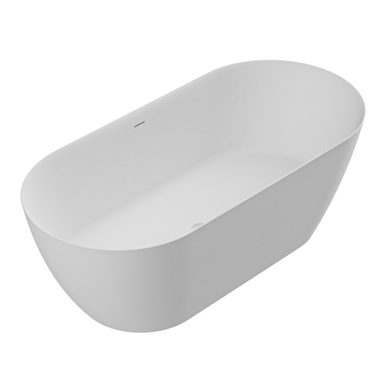 Ванна из искусственного камня Solid Surface 1500х750х570 Cezares CZR-RELAX-150-75-57-SSB