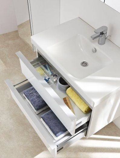 Тумба под раковину Jacob Delafon Odeon Up 70 подвесная 2 ящика