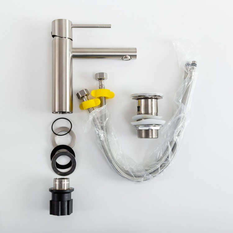 Смеситель для раковины с донным клапаном Cezares RELAX-LS2-IN