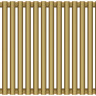 Отопительный радиатор Сунержа Эстет-11 500х630 14 секций Матовое золото