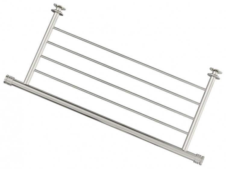 Полка прямая Сунержа 4П 470 Флок состаренная бронза