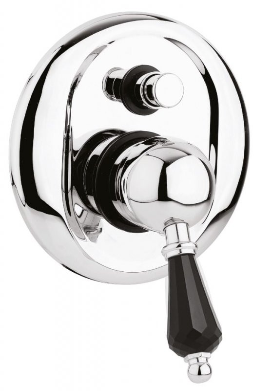 Встраиваемый смеситель для душа с переключателем Cezares VINTAGE-VDIM-03/24-Sw-N