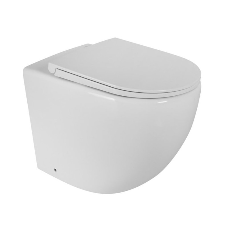 Сиденье дюропластовое с быстросъёмными петлями, механизмом Soft Close Cezares BB902SC