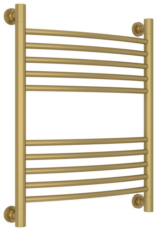 Полотенцесушитель водяной Сунержа Богема+ выгнутая 600х500 Матовое золото