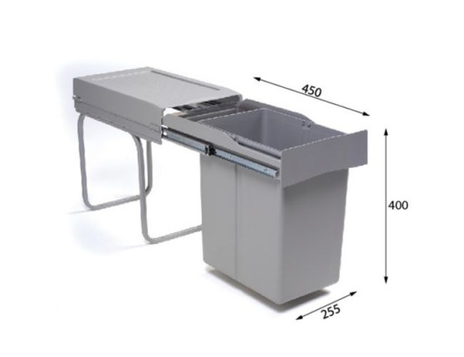 Системы сортировки мусора ALBIO 20 1X21 L+0,5 L ALVEUS,