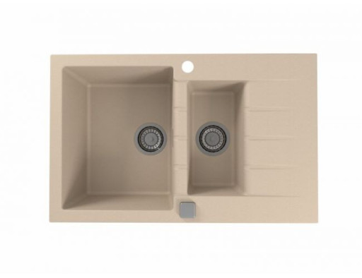 Мойка ALVEUS GRANITAL CADIT 70 TERRA - G22 790 X 500 в компл с 1132822,
