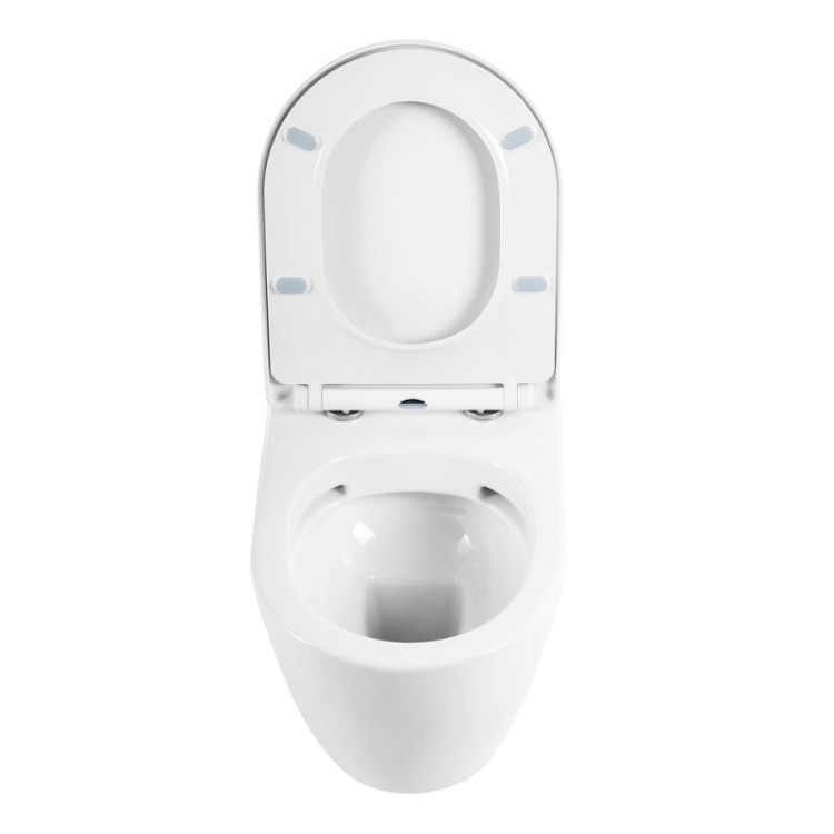 Сиденье дюропластовое с быстросъёмными петлями, механизмом Soft Close BelBagno BB2111SC