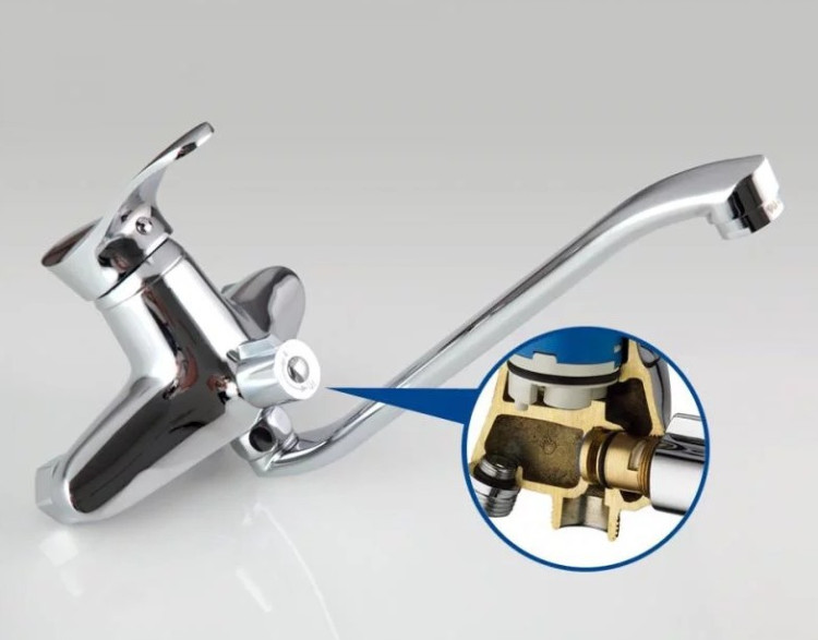 Смеситель для ванны Frap F2201 универсальный