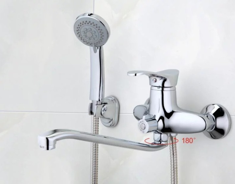 Смеситель для ванны Frap F2201 универсальный