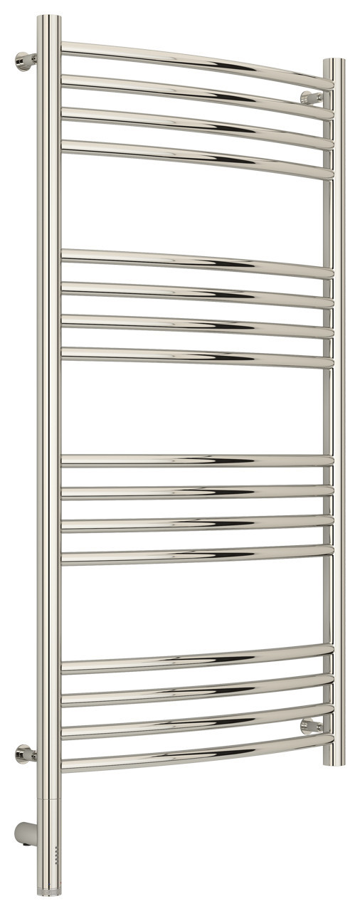 Полотенцесушитель электрический Сунержа Богема 3.0 выгнутая 1000х500 МЭМ левый Без покрытия