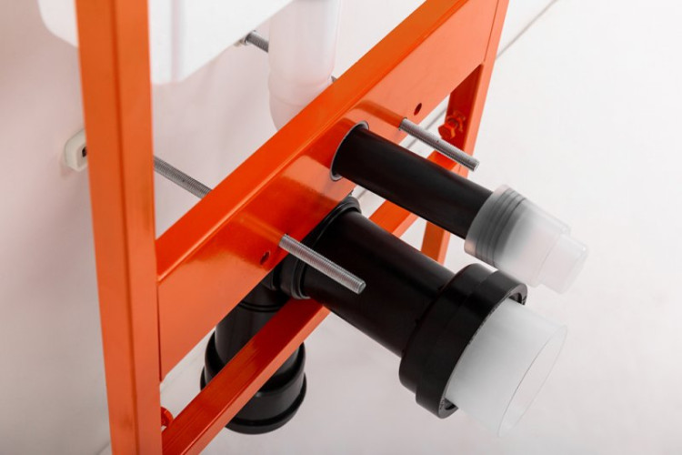 Инсталляция для подвесного унитаза с кнопкой BelBagno BB026/BB081CR