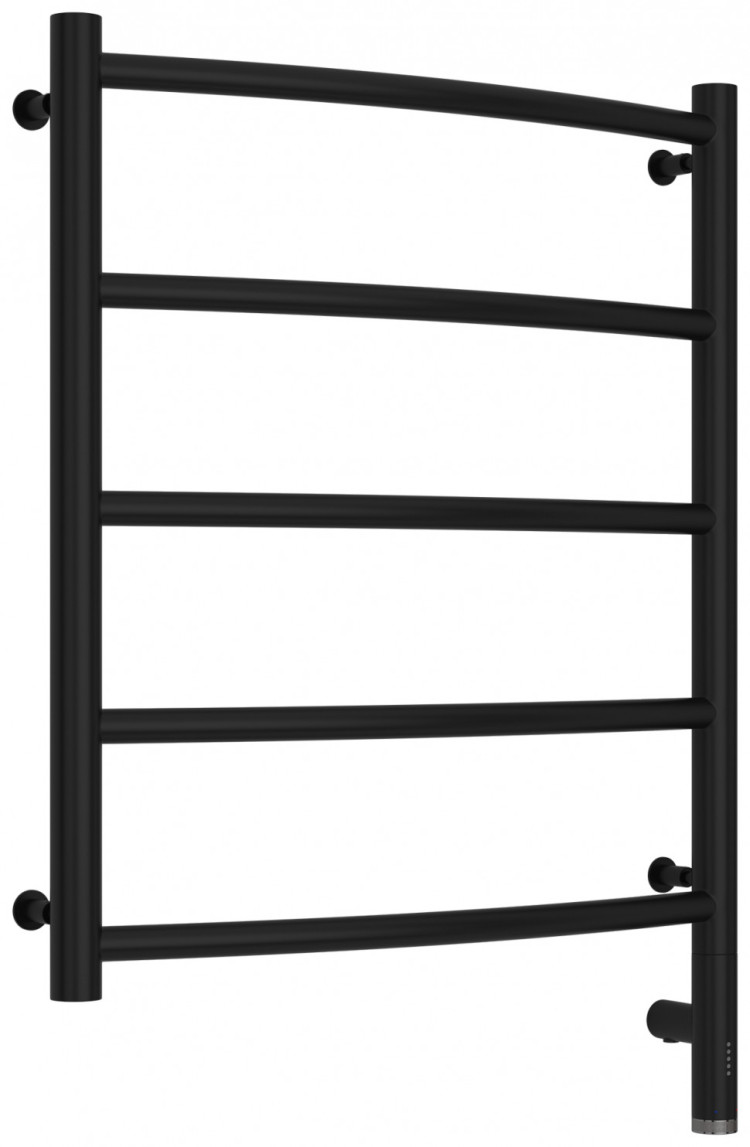 Полотенцесушитель электрический Сунержа Галант 3.0 600х500 МЭМ правый Матовый чёрный