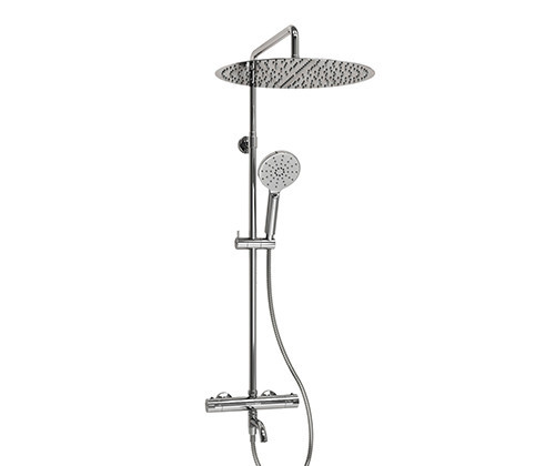 WasserKRAFT A188.117.127.010.CH Thermo Душевой комплект с термостатическим смесителем