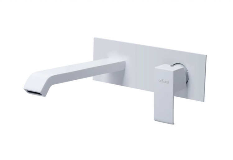 Смеситель для раковины встраиваемый однорычажный, с донным клапаном Cezares PORTA-BLI-BIO