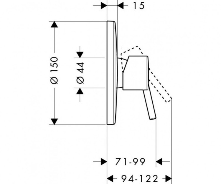 Смеситель для душа Hansgrohe Talis S 32675000