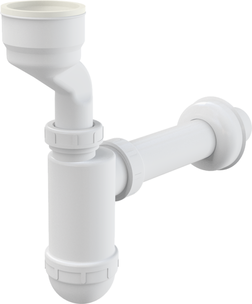 Cифон для писсуара с манжетой Alcadrain A45A