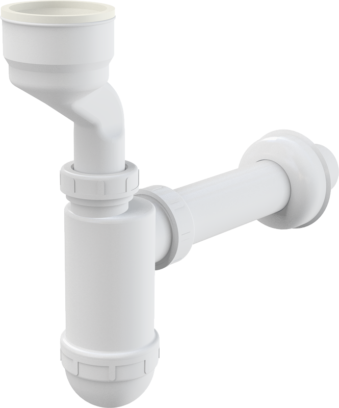 Cифон для писсуара с манжетой Alcadrain A45A