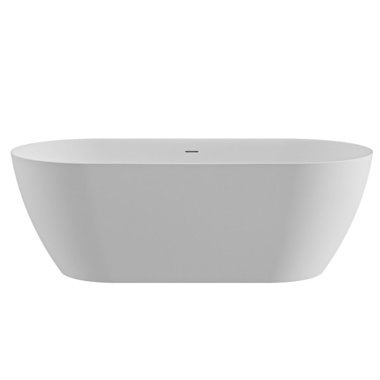 Ванна из искусственного камня Solid Surface 1700х800х570 Cezares CZR-RELAX-170-80-57-SSB