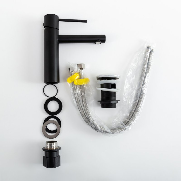 Смеситель для раковины с донным клапаном Cezares RELAX-LS2-GM