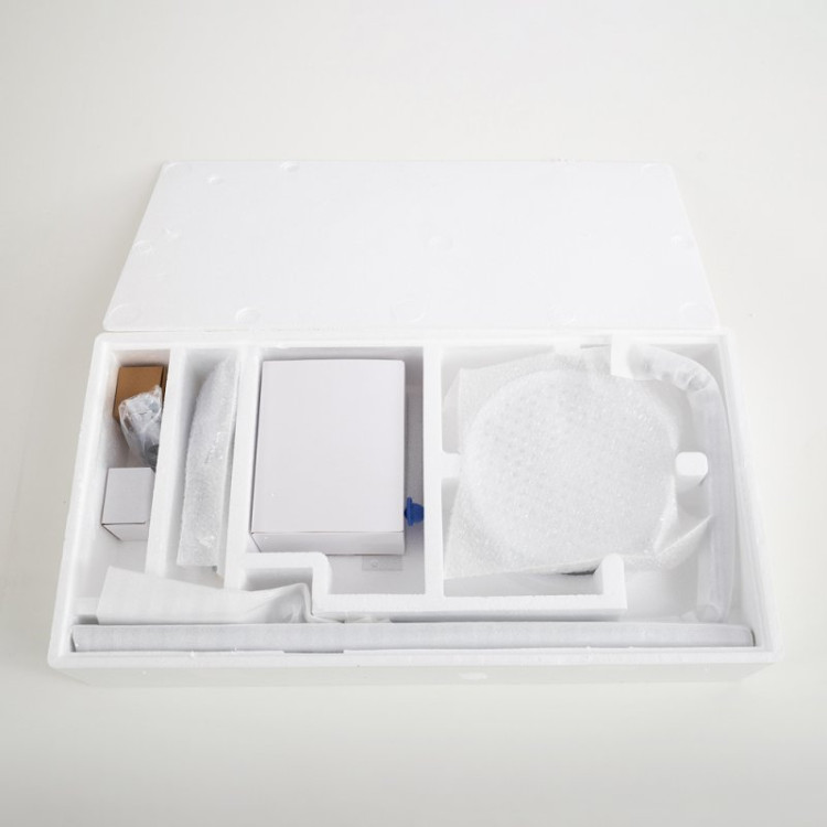 Душевая стойка со смесителем и изливом, верхним и ручным душем Cezares ALBANO-VSCM-CRM