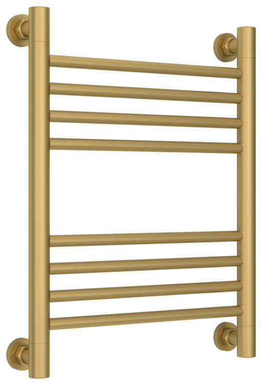 Полотенцесушитель водяной Сунержа Богема+ прямая 500х400 Матовое золото