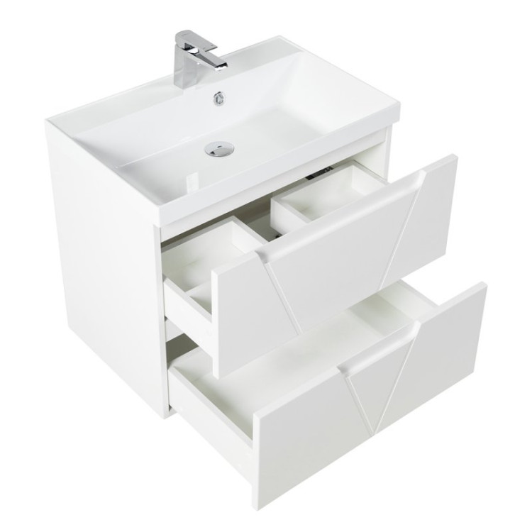 Раковина из искусственного камня 700x450x150 BelBagno BB700/450-LV-ART-AST-NERO