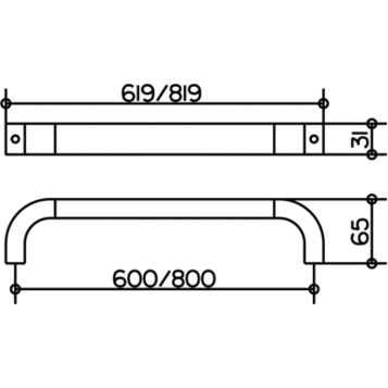 Полотенцедержатель Keuco Edition 300  30001 010600