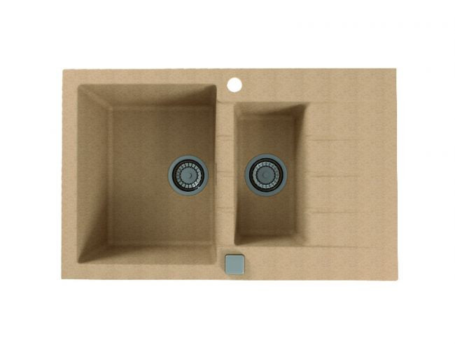 Мойка ALVEUS GRANITAL CADIT 70 BEIGE - G55 790 X 500 в компл с 1132822,
