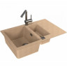 Мойка ALVEUS GRANITAL CADIT 70 BEIGE - G55 790 X 500 в компл с 1132822,