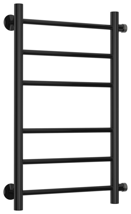 Полотенцесушитель водяной Стилье Версия-Б 600х400 (3+3) П 18 Чёрный