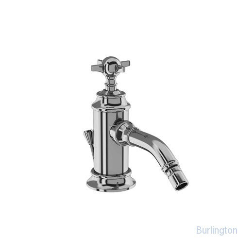 Смеситель однорычажный для биде, 1 отв, ручка - крестик, хром [ARC13 CHR]