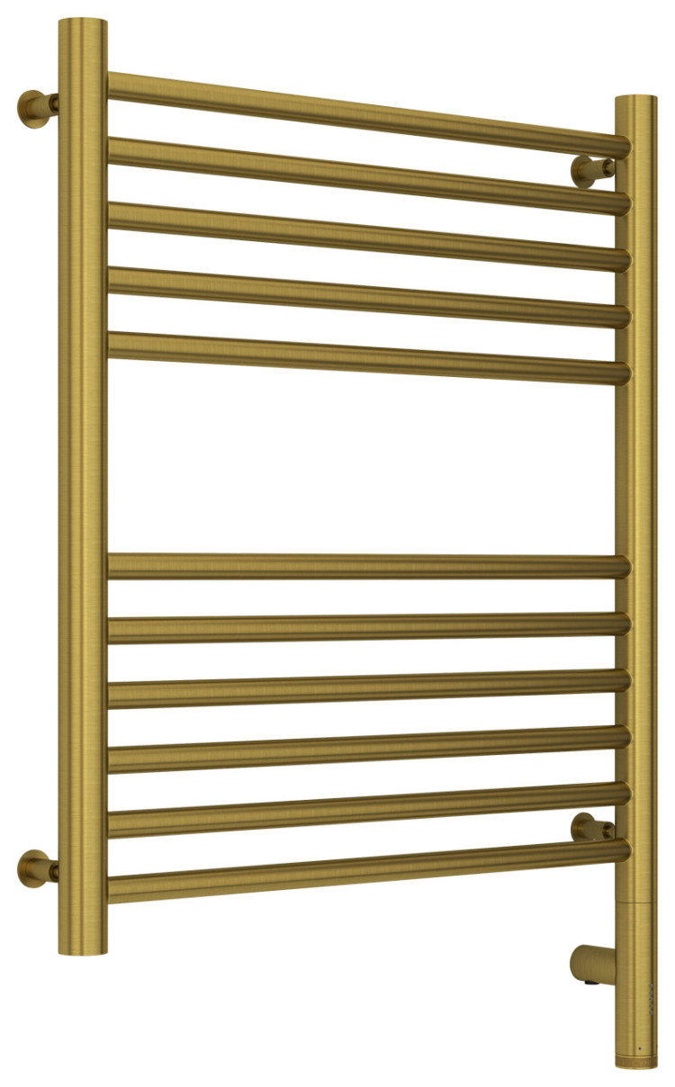 Полотенцесушитель электрический Сунержа Богема 3.0 прямая 600х500 МЭМ правый Состаренная латунь