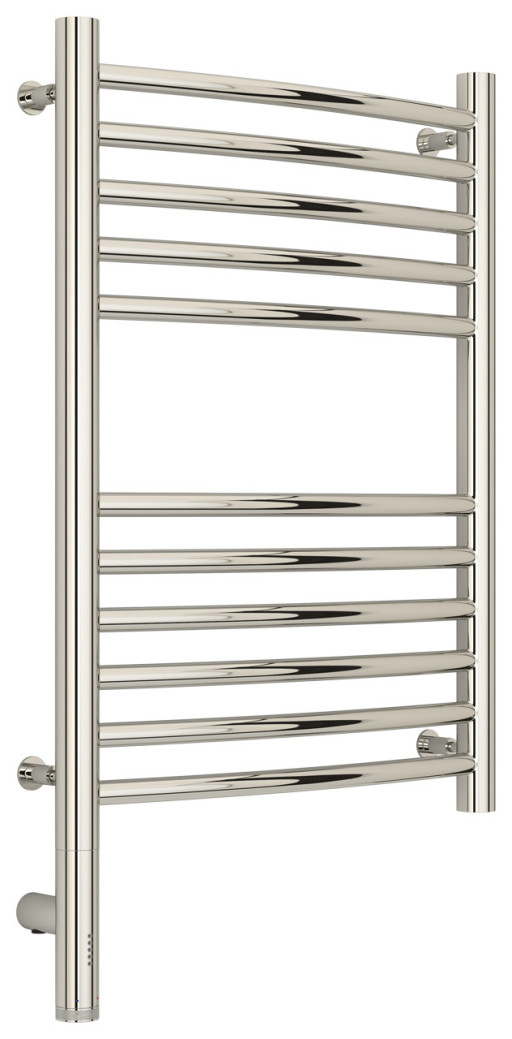 Полотенцесушитель электрический Сунержа Богема 3.0 выгнутая 600х400 МЭМ левый Без покрытия