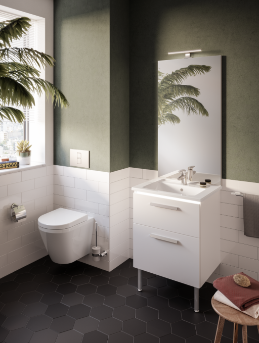 Подвесной безободковый унитаз Integra Round