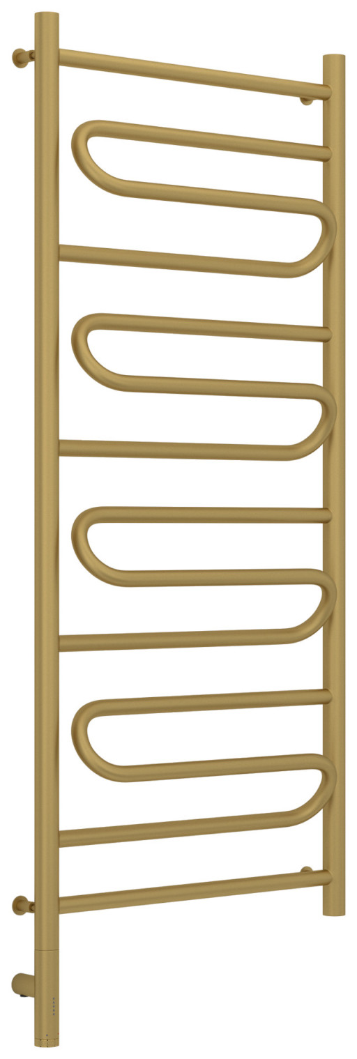 Полотенцесушитель электрический Сунержа Элегия 3.0 1200х500 МЭМ левый Матовое золото