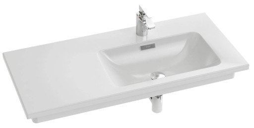 Подвесная раковина-столешница 100 х 46 см, левосторонняя Jacob Delafon VOXEXAD112-00