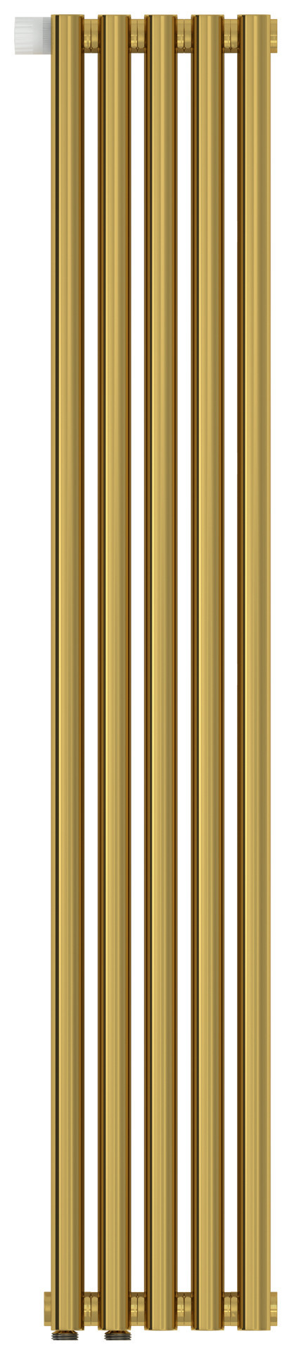 Отопительный радиатор Сунержа Эстет-1 EU50 левый 1200х225 5 секций Золото