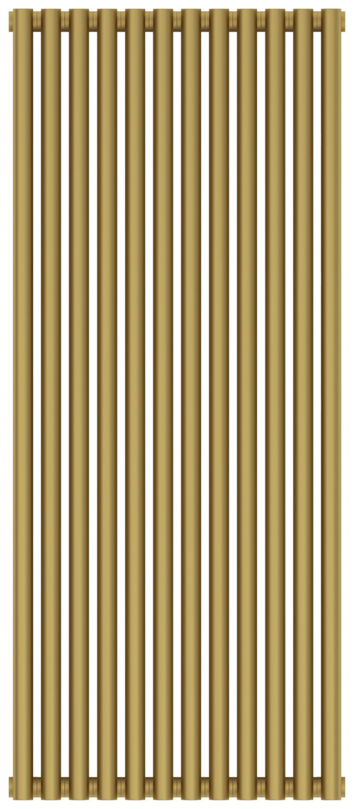 Отопительный радиатор Сунержа Эстет-00 1200х540 12 секций Матовое золото