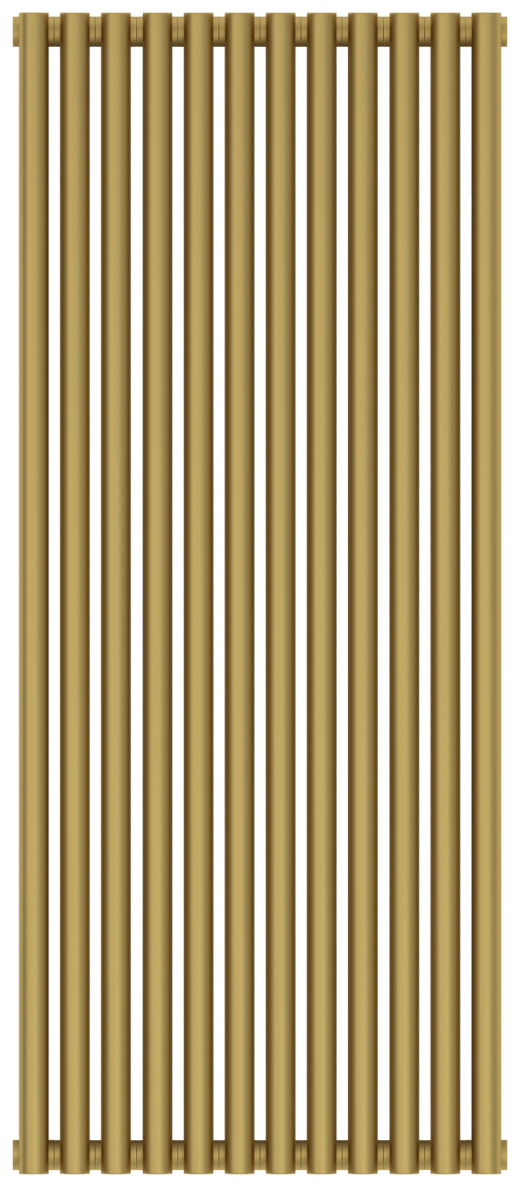 Отопительный радиатор Сунержа Эстет-00 1200х540 12 секций Матовое золото