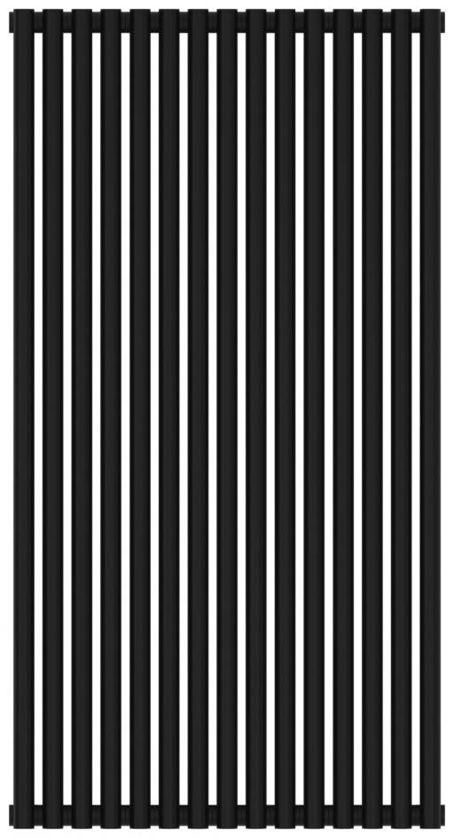 Отопительный радиатор Сунержа Эстет-11 1200х675 15 секций Матовый чёрный