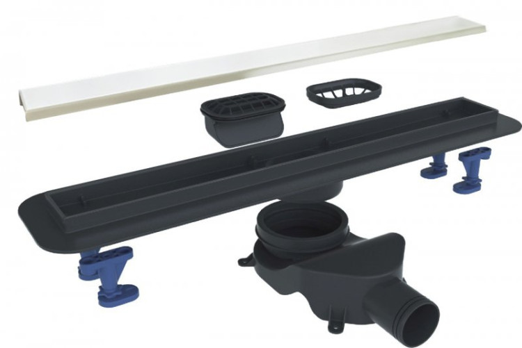 Душевой лоток BELBAGNO LUCE 70 см Cezares BB-LD-LUCE-70-NERO