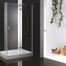 Душевой уголок BERGAMO-AH-1 Cezares BERGAMO-W-AH-1-90/100-C-Cr-L