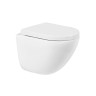 Сиденье быстросъемное, дюропласт, soft close, металлическое крепление BelBagno BB051SC