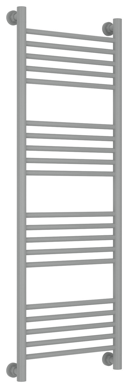 Полотенцесушитель водяной Сунержа Богема+ прямая 1200х400 RAL 9006 Бело-алюминиевый