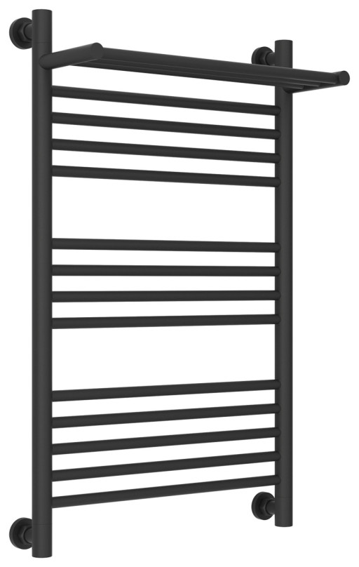 Полотенцесушитель водяной Сунержа Богема с полкой+ 800х500 Тёмный титан муар