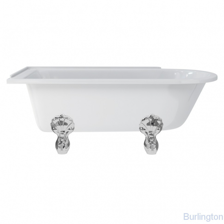 Ванна акриловая угловая Hampton левосторонняя E13